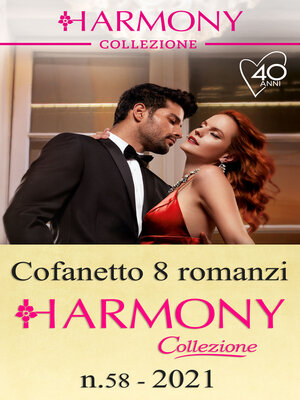 cover image of Cofanetto 8 Harmony Collezione n.58/2021